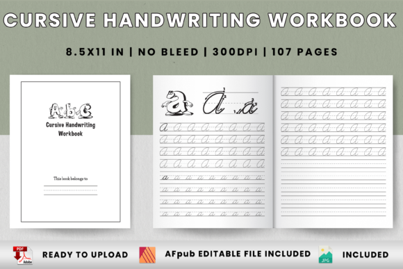 Cursive Handwriting Workbook: A Comprehensive Guide for Kids