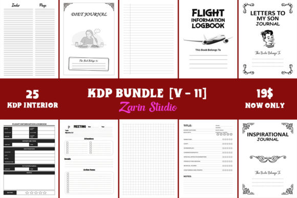 Discover the Versatility of 25 KDP Interior Bundle V-11