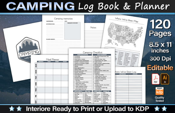 Editable Camping Log Book Planner: Your Ultimate Guide
