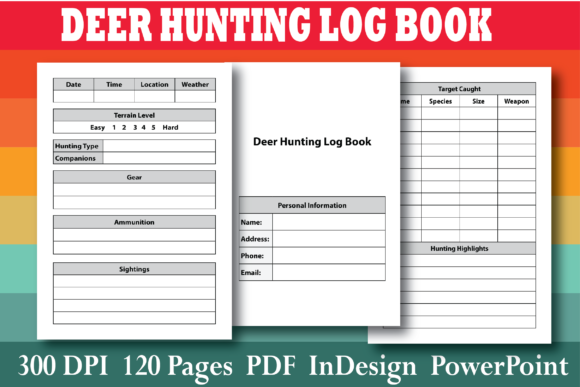 Enhance Your Deer Hunting Experience with a KDP Deer Hunting Log Book Interior