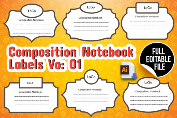 Enhance Your Notebooks with Stylish Labels, Tags, Stickers, and Frames