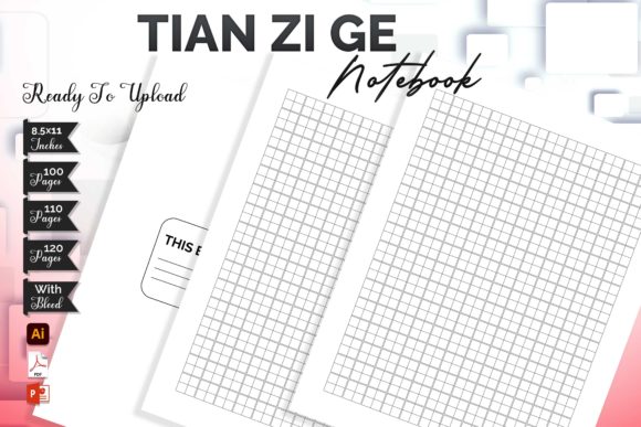 Exploring the Tian Zi Ge Paper Notebook KDP Interior