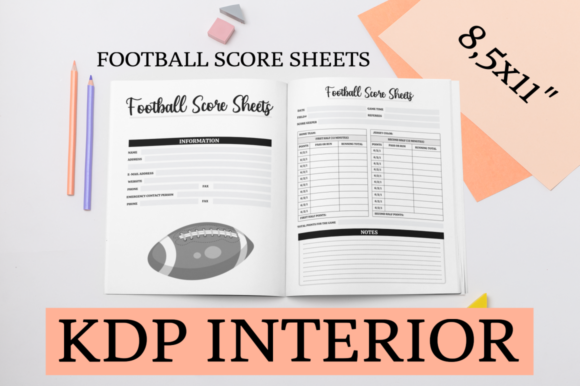 Football Score Sheets KDP Interior: A Comprehensive Guide