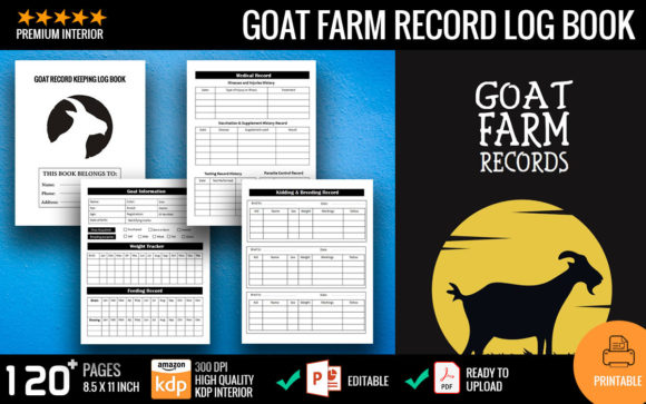 Goat Record Keeping Log Book: Your Ultimate Farm Management Companion