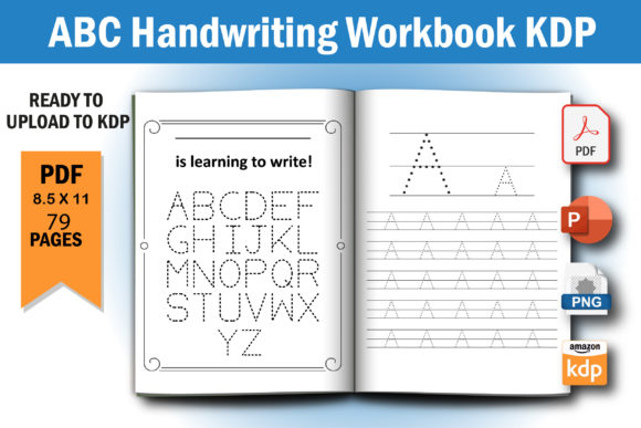 Master Cursive Writing with Alphabet Handeriting Workbook