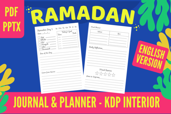 Maximize Your Ramadan Experience with the Ramadan Journal Planner - KDP Interior