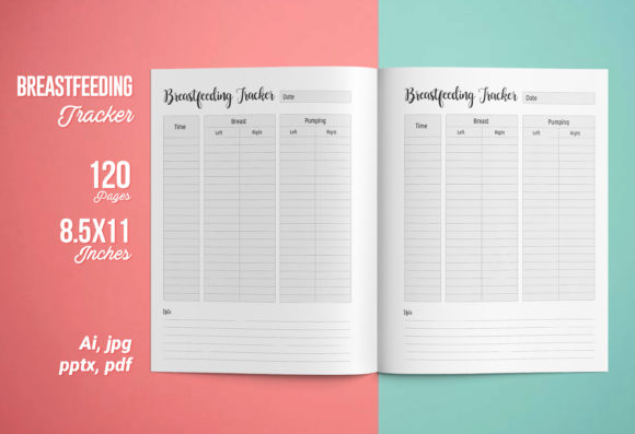 Maximizing Your Breastfeeding Journey with the Breastfeeding Tracker KDP Interior