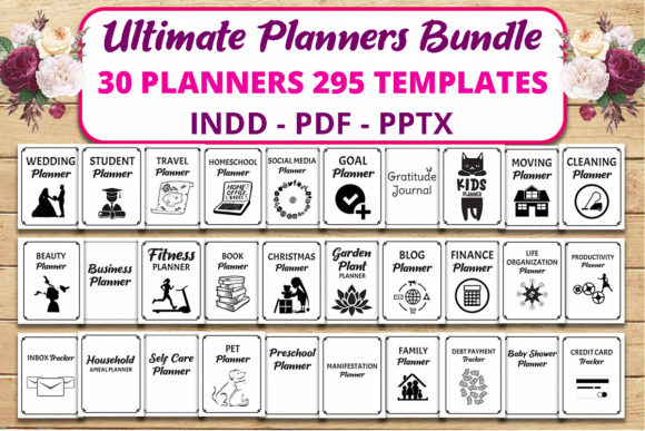 Ultimate Planners Bundle KDP Template: A Comprehensive Tool for Strategic Planning and Organization