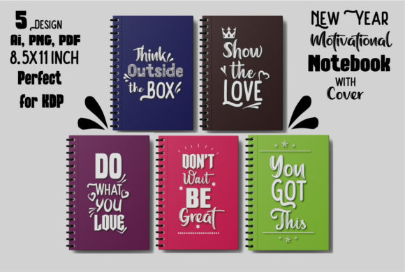 Unlock Your Potential with a Motivational New Year Notebook for Kdp