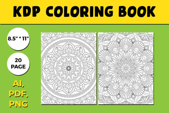 Unlocking Creativity and Business Potential with Ready KDP Interior Mandala Coloring Pages