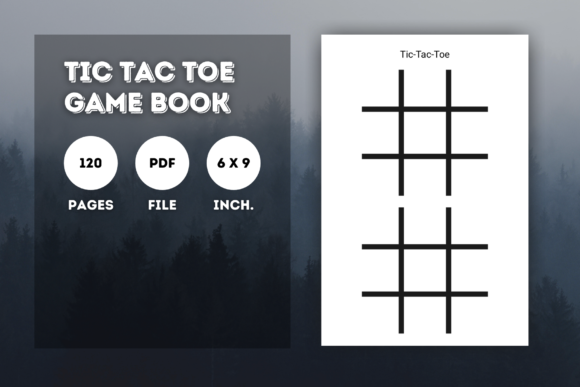 Unlocking Creativity and Engagement with the KDP Interior Tic-Tac-Toe Game Book