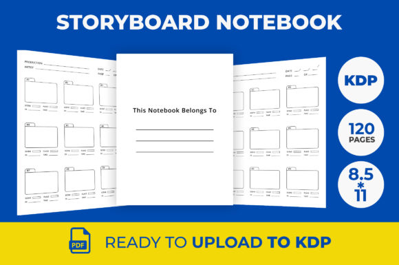 Unlocking Creativity with the Unique Storyboard Notebook KDP Interior