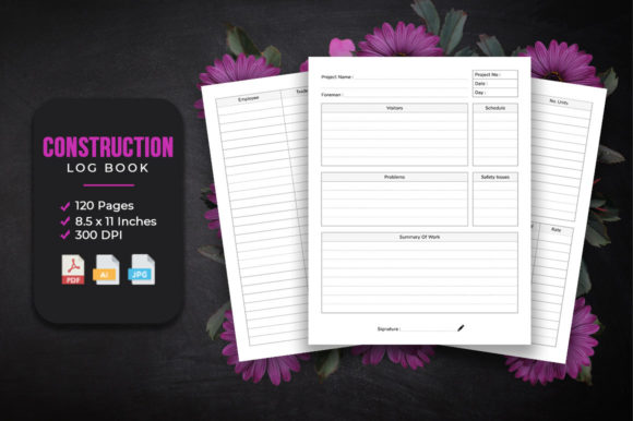 Unlocking Efficiency with the Construction Management Logbook KDP