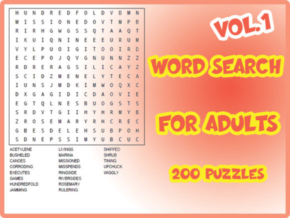 Word Search for Adults 200 Puzzles Vol.1: A Versatile and Engaging Resource